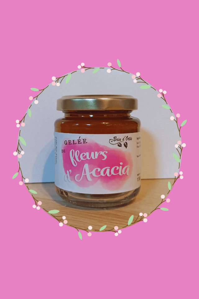 Gelée de fleurs d&#039;acacias